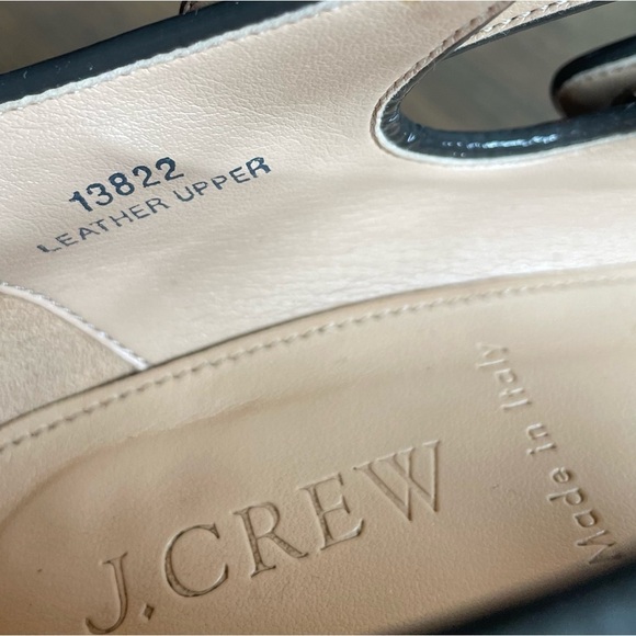 J. Crew Mona Mary Jane Pumps Heel Dark Gray Size 10 - Picture 8 of 13